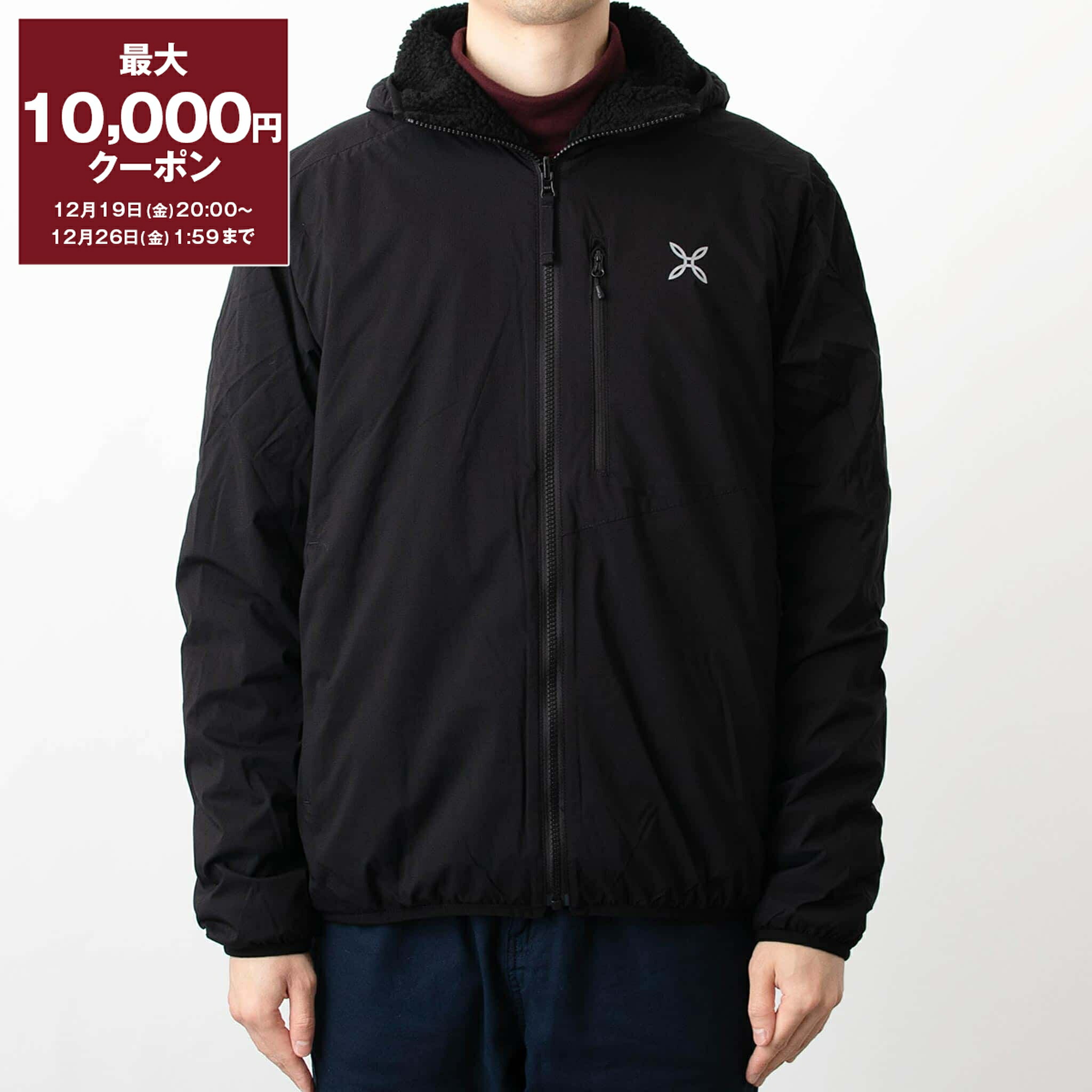 Montura フード付きジャケット M ブラック MONTURA Store（モンチュラ ストア） Web 通販 「SHERPA RIPSTOP