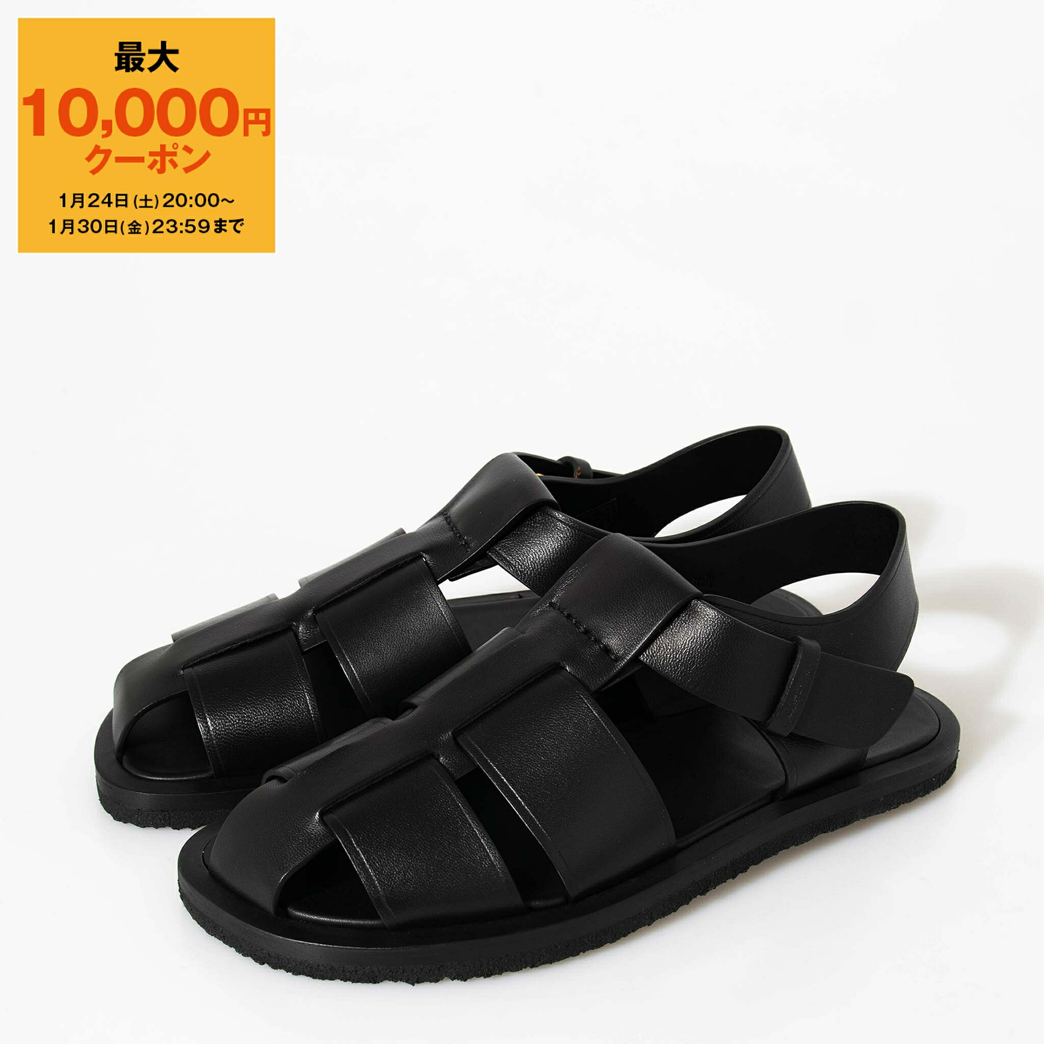 楽天市場】ザ ロウ サンダル フィッシャーマン ブラック 靴 シューズ