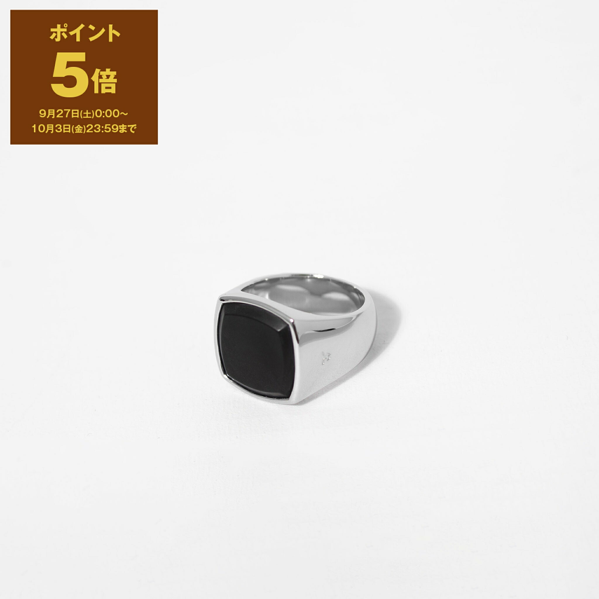 TOMWOOD トムウッドCushion Black Onyx Ring Cushion Black Onyx – OBLIGE