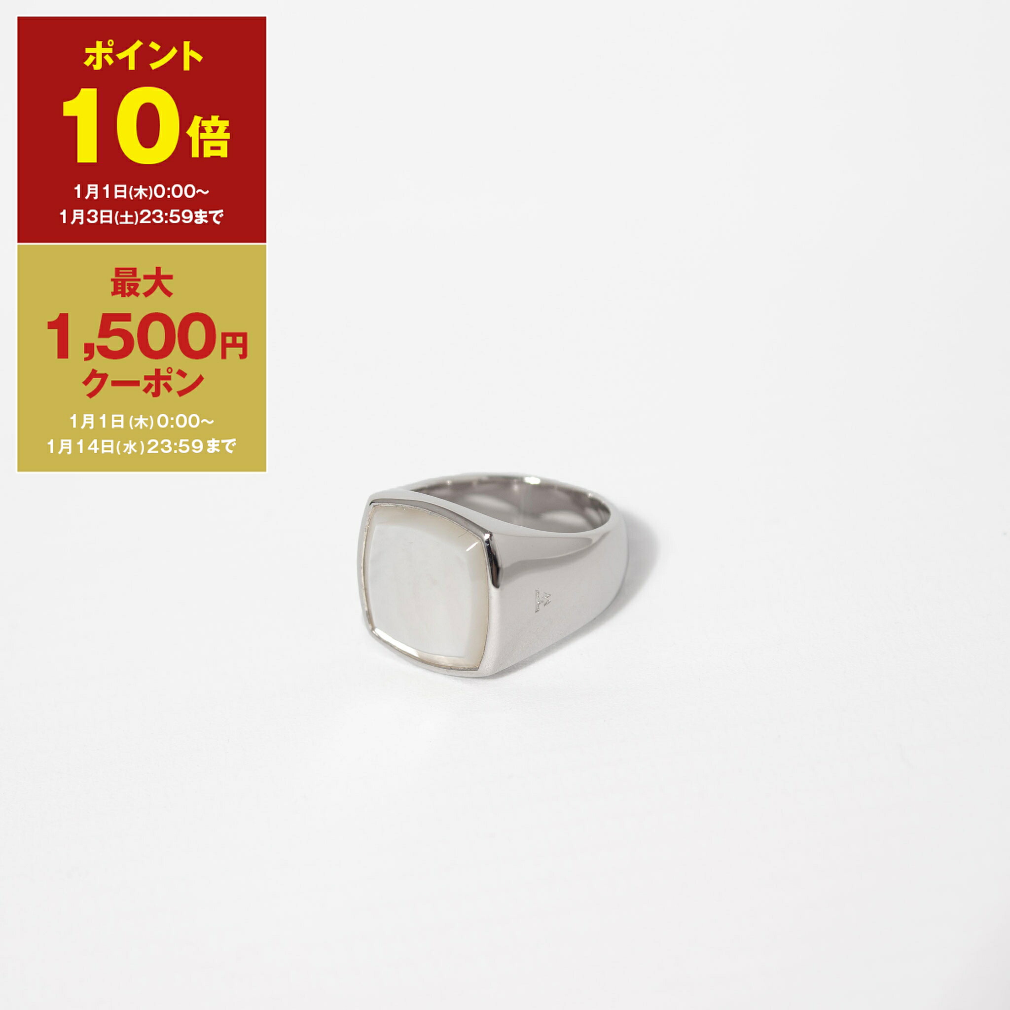 楽天市場】TOMWOOD トムウッド リング レディース Cushion White MOP