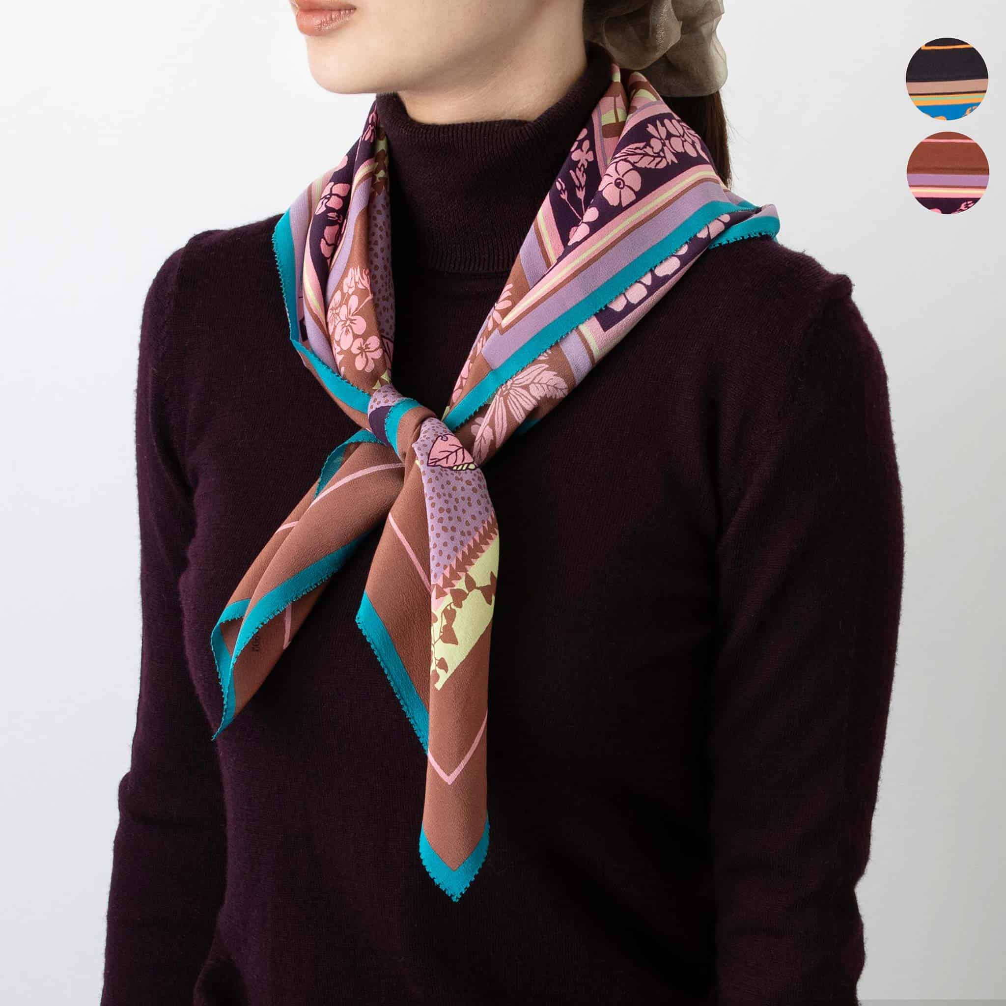 楽天市場】lescarf レスカーフ スカーフ 1007 No.7 レディース