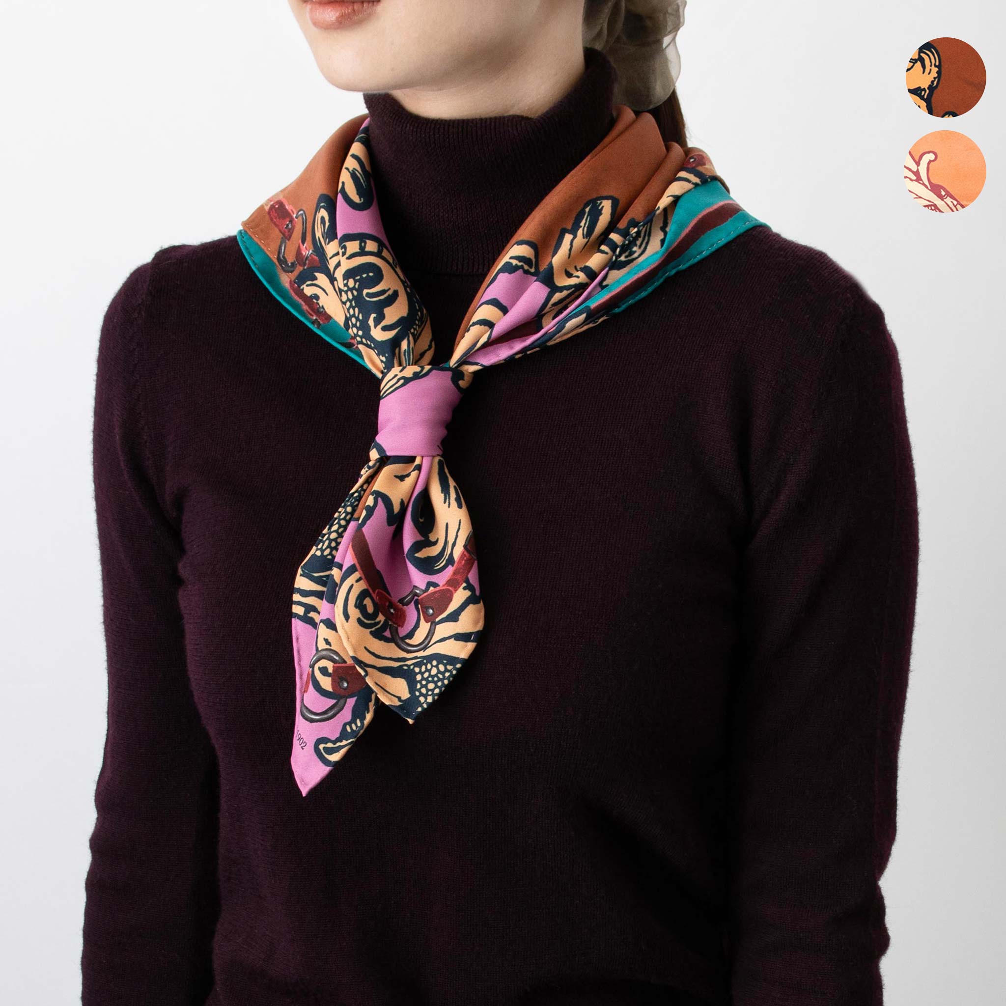 小物 le scarf No.7 楽天市場】lescarf レスカーフ スカーフ 1007 No.7 レディース