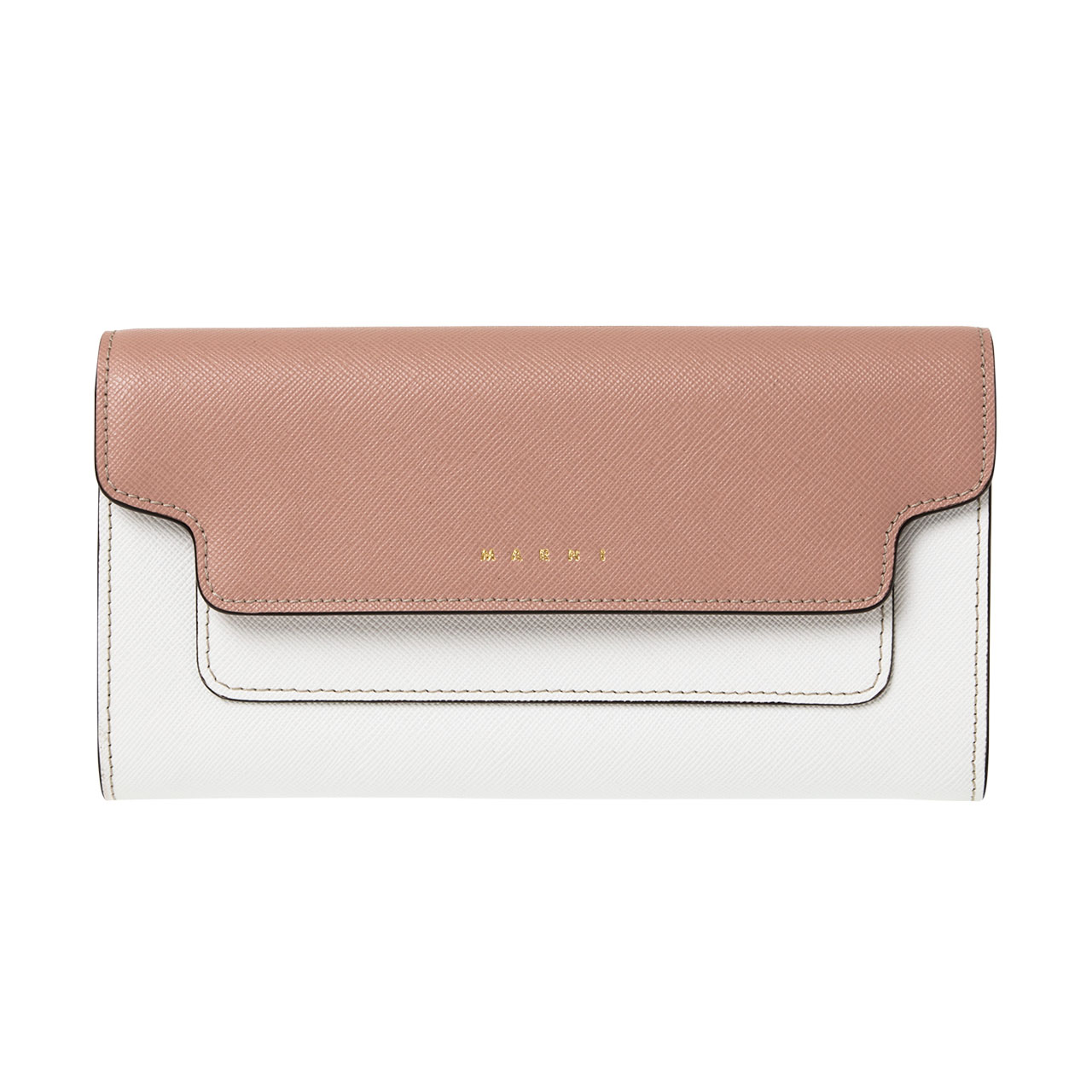 マルニ Marni 紙入れ レディース 頭人財布 全裸さくら色 白人種 上唇棒切朱塗 Continental Long Wallet Pfmou01u18 Lv5 Z318m 21ss マルニ Marni 21年春朱炎新作 Sefhouston Org