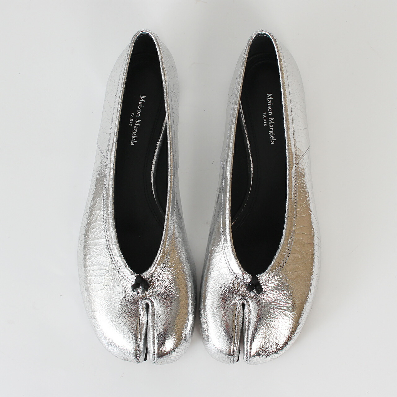 メゾンマルジェラ MAISON MARGIELA バレエシューズ TABI BROKEN MIRROR NEW BALLERINAS [タビブロークンミラー ニューバレエシューズ] レディース S58WZ0130 P5016【2026SS】
