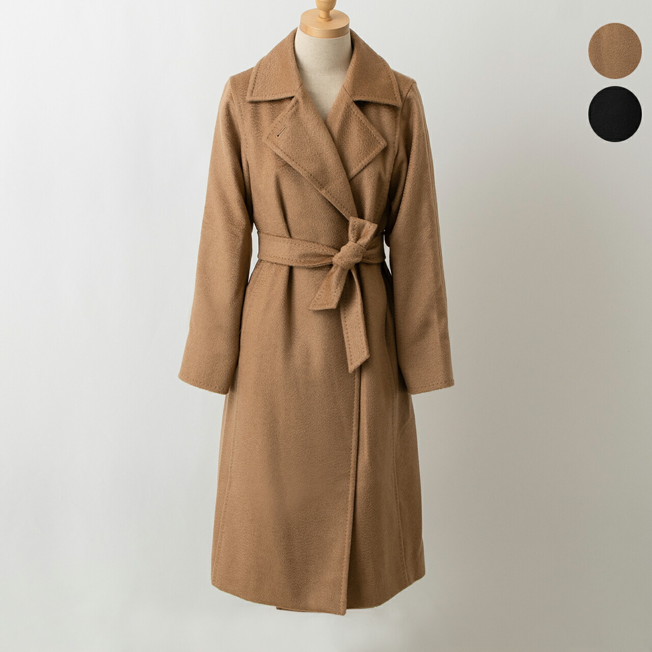 【極美品】MAX MARA マニュエラコート キャメル100% アルビノ 36 Max Mara - マニュエラ アルビノ 38の通販 by ＊ mint