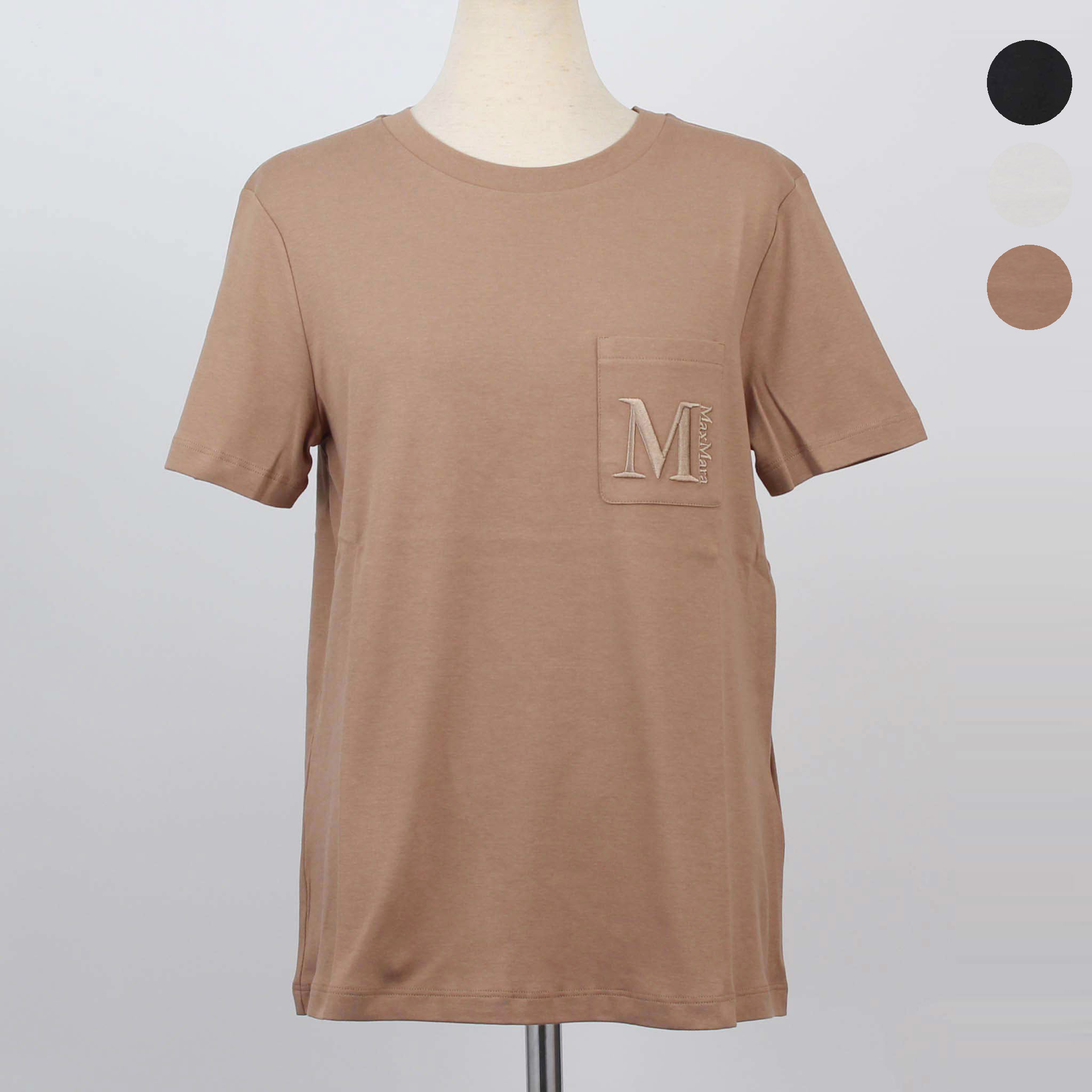 人気！送料関税込【Max Mara】ロゴ刺繍 Tシャツ TAVERNA 人気！送料関税込【Max Mara】ロゴ刺繍 Tシャツ TAVERNA 新品