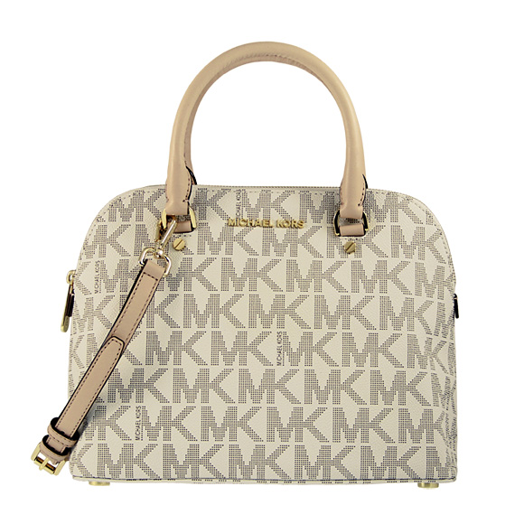 mk bags white