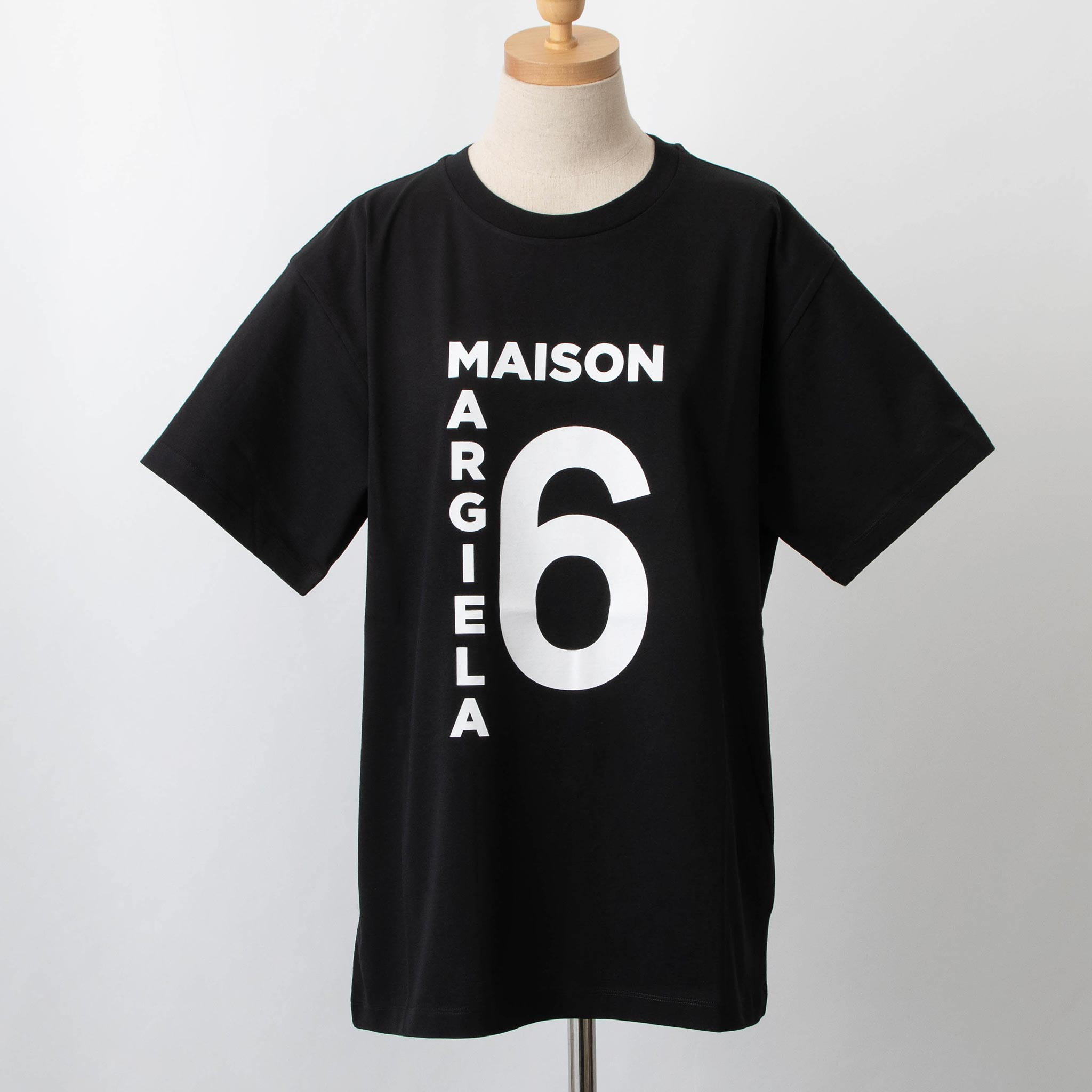 MM6 MAISON MARGIELA ロゴ Tシャツ ブラック M