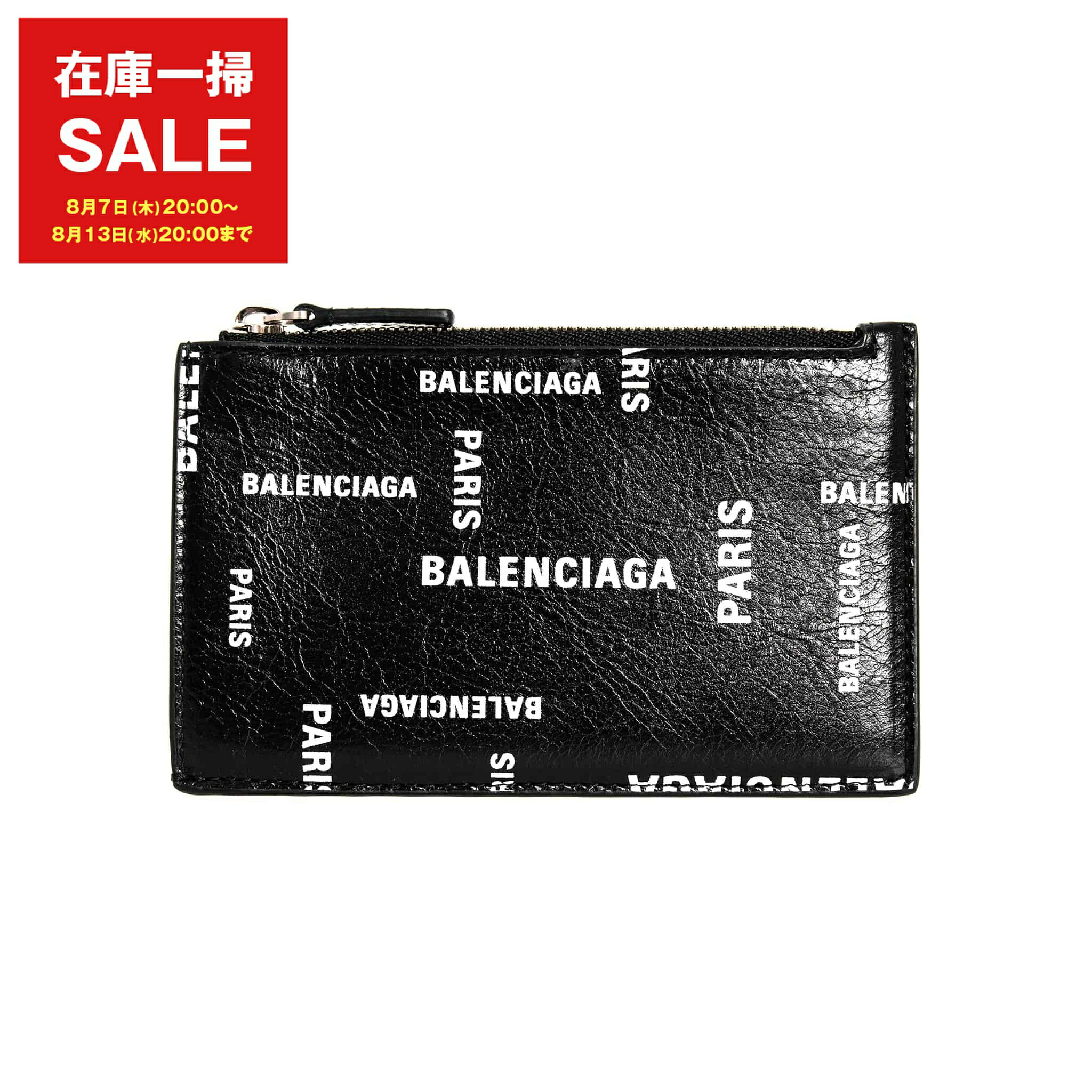 バレンシアガ　フラグメントケース　コインケー　640535 ブラックス バレンシアガ BALENCIAGA カードケース フラグメントケース