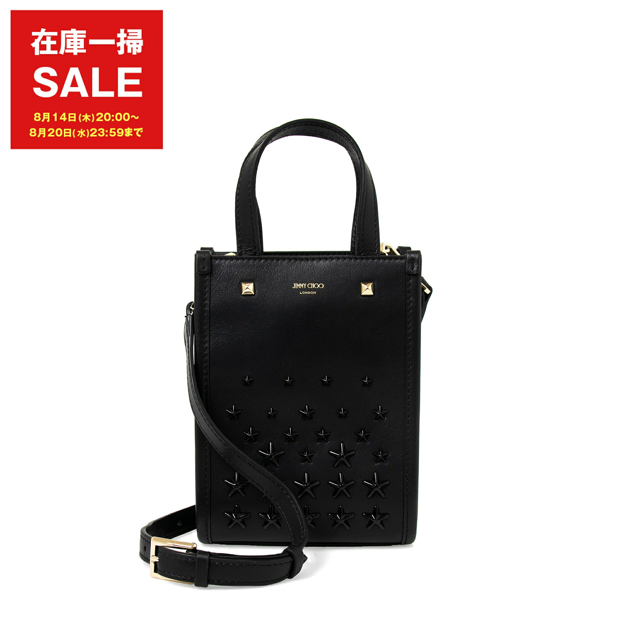 【JIMMY CHOO】現地セール＊CHOO MINI＊2WAY ミニトートバッグ JIMMY CHOO】現地セール＊CHOO MINI＊2WAY ミニトートバッグ