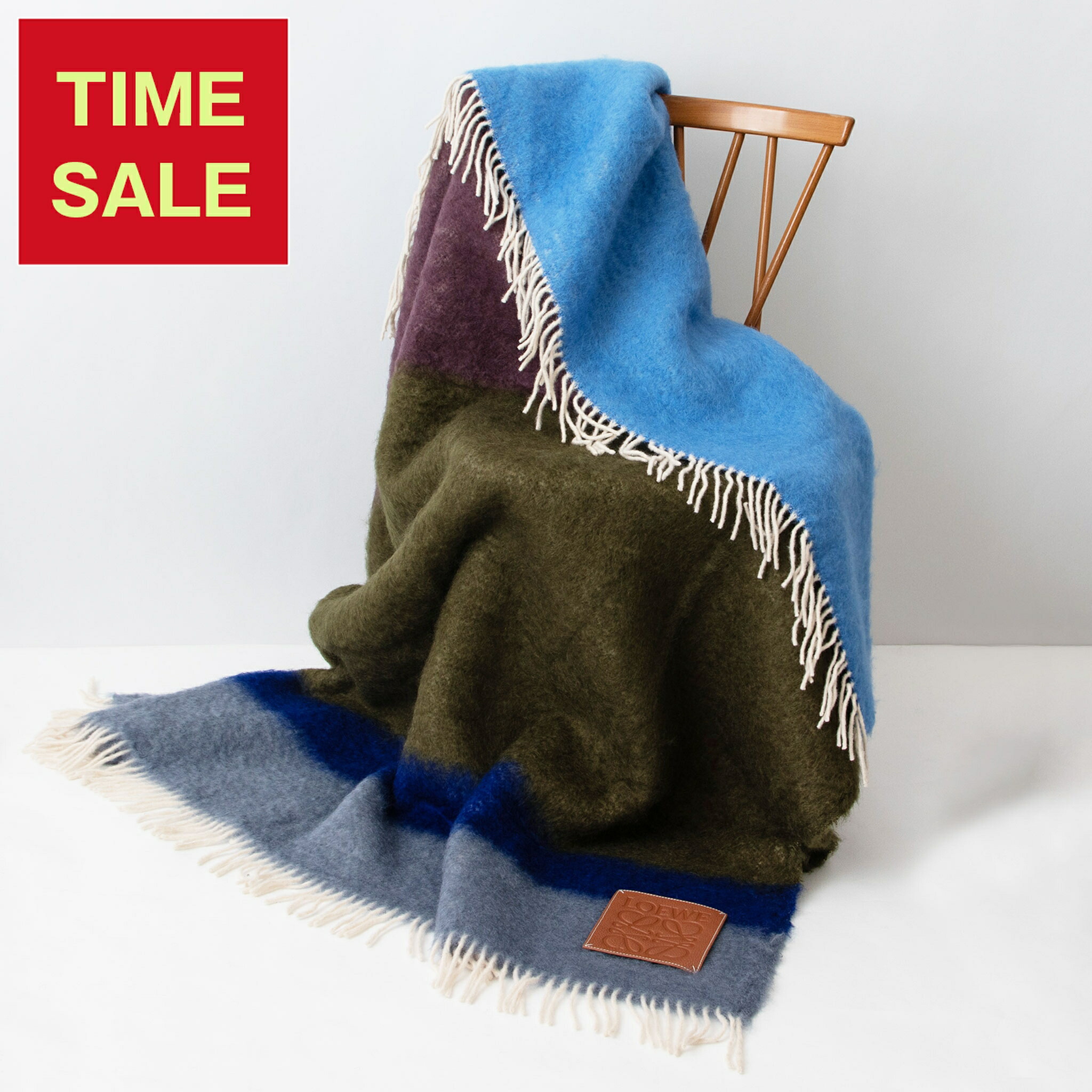 楽天市場】【最大10,000円クーポン】ロエベ LOEWE ブランケット STRIPE