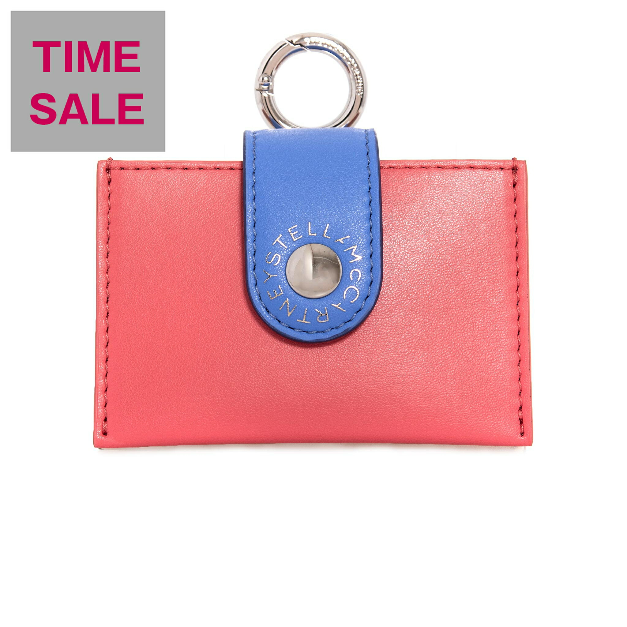 ステラマッカートニー　ブランド　ブルー　コインケース　パスケース　小物　レザー ステラマッカートニー STELLA McCARTNEY 7P0007 W8856 1000