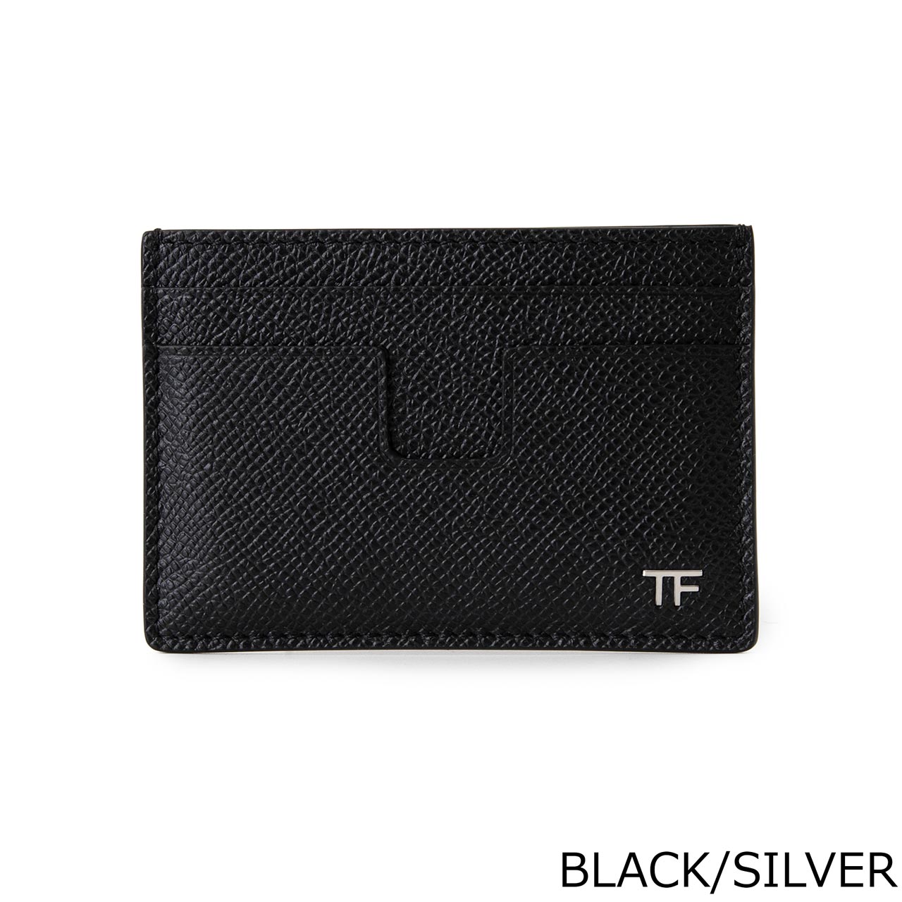 【訳あり】トムフォード TOM FORD カードケース ブラック SMALL GRAIN CALF T LINE CLASSIC CARD HOLDER メンズ YM232 LCL081G / LCL081S【アウトレット】[newitm]