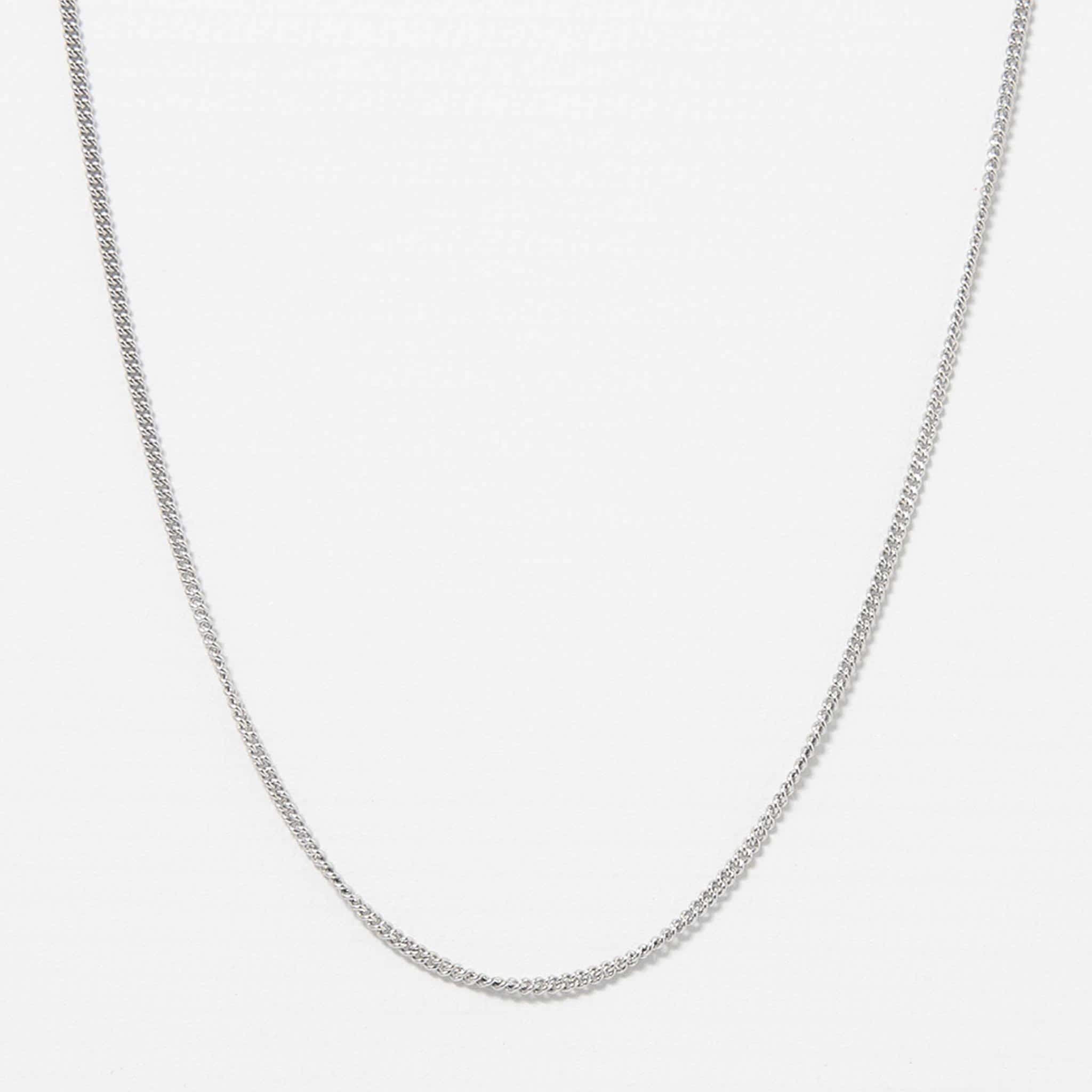 トムウッド TOM WOOD ネックレス CURB CHAIN SLIM [カーブ・チェーン・スリム] レディース メンズ 100269 S925【2026AW】｜ChelseaGardensUK