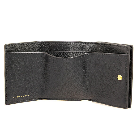 レディース 最大1 500円クーポン対象 001 財布 Burch トリーバーチ ブラック Tri Fold 財布 Mcgraw 三つ折り財布 Tory Mini Wallet 001 Black ミニ財布 Chelseagardensukトリーバーチ Tory Burch