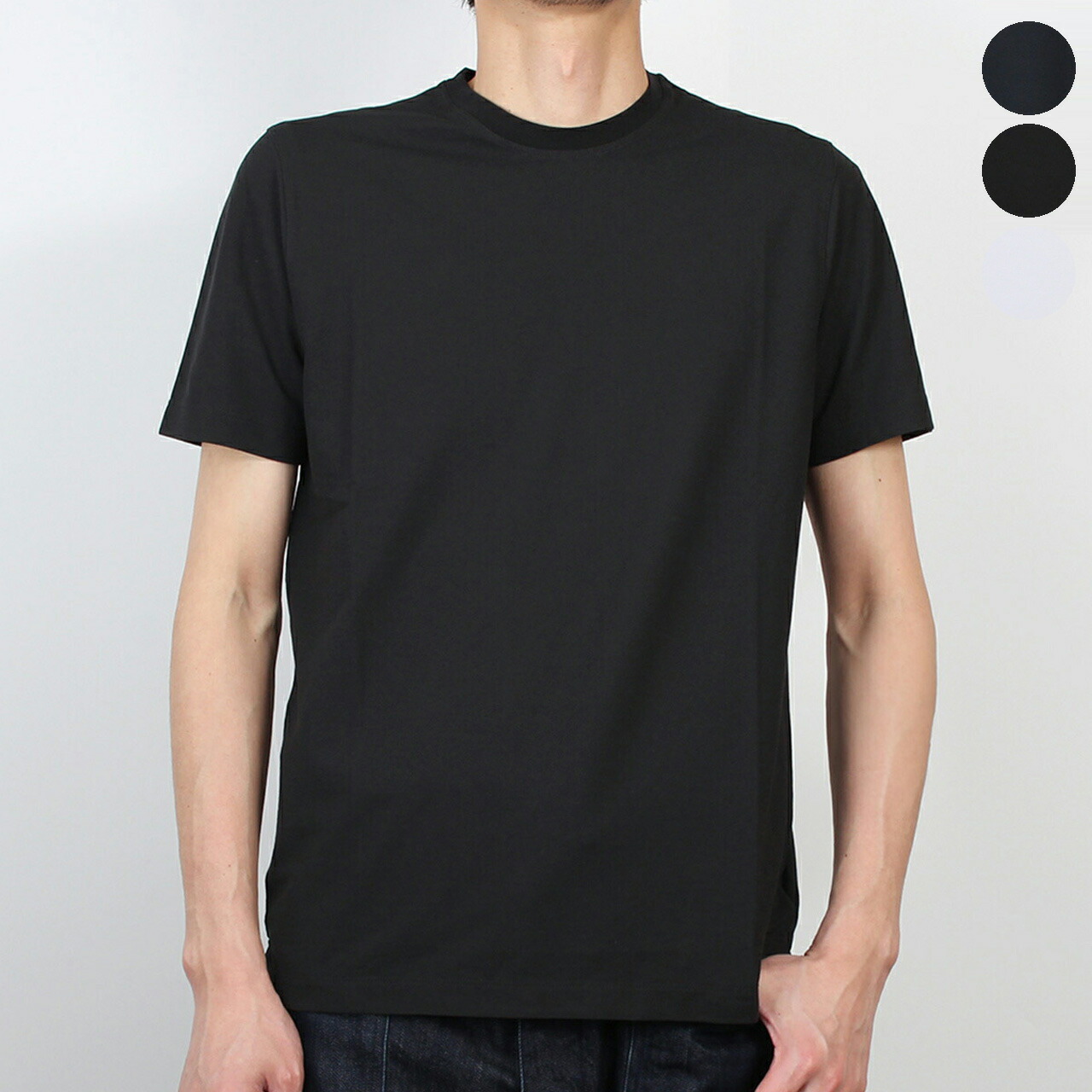 ザノーネ ZANONE 半袖Tシャツ T-SHIRT MC [アイスコットンクレープ クルーネックカットソー] メンズ 815214 ZG380【2026SS】