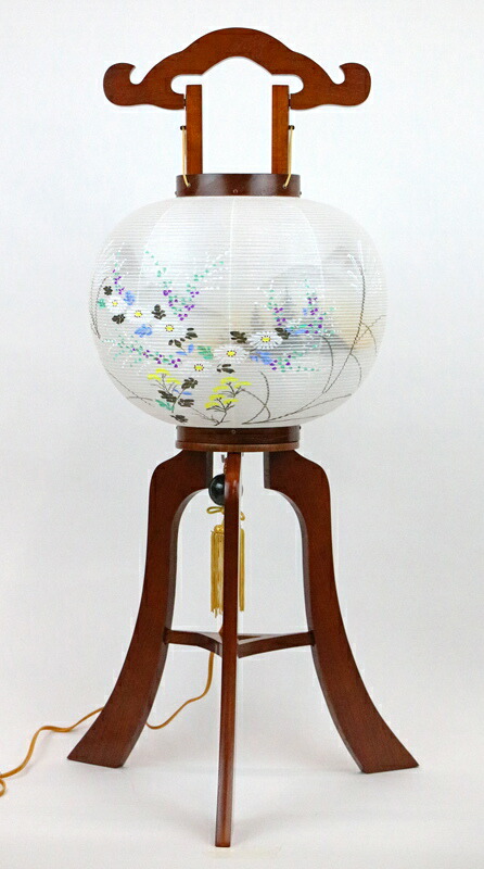 楽天市場】高級 提灯 Y-7529 12号 ケヤキ調行灯 家紋入り 絹二重