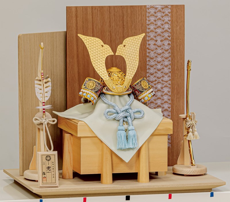 楽天市場】平安光雲作 兜10号 平飾り【204】五月人形 : 赤ちゃんデパート