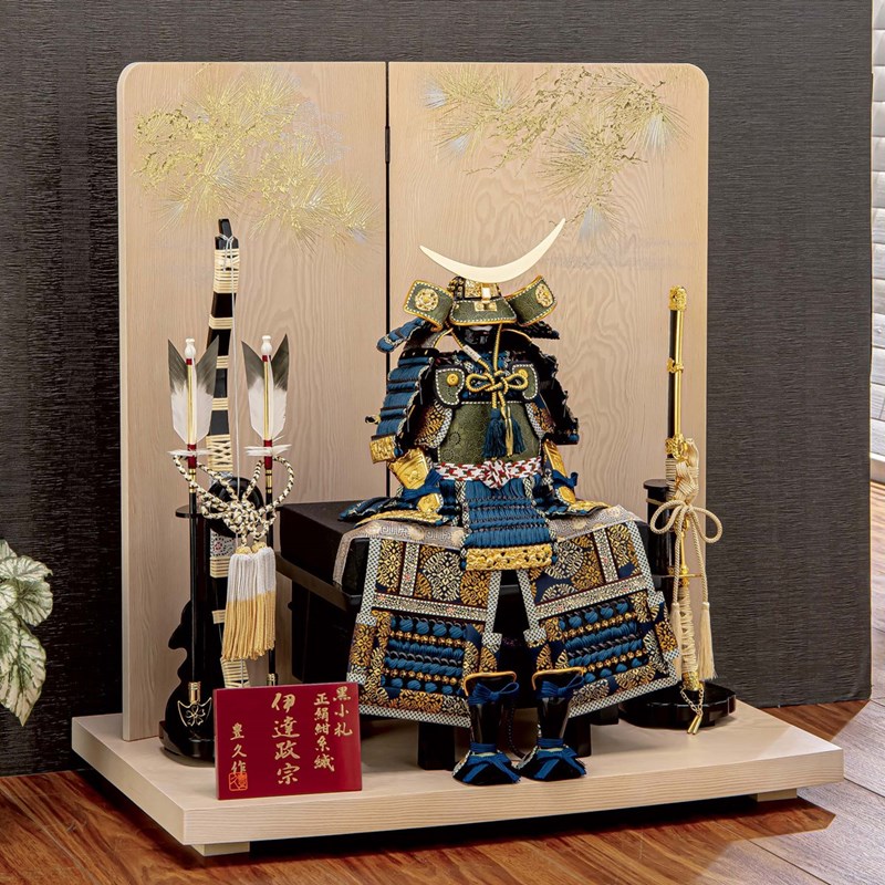 楽天市場】五月人形 豊久 伊達政宗公 鎧平飾り 鎧飾り 仙台市