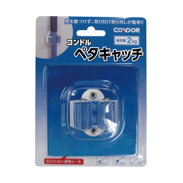 (書き付け相応う)（まとめ）山崎製作 ペタキャッチ 1個【×10仕掛ける】 日用品雑貨・文房具・手芸-掃除用品-その他