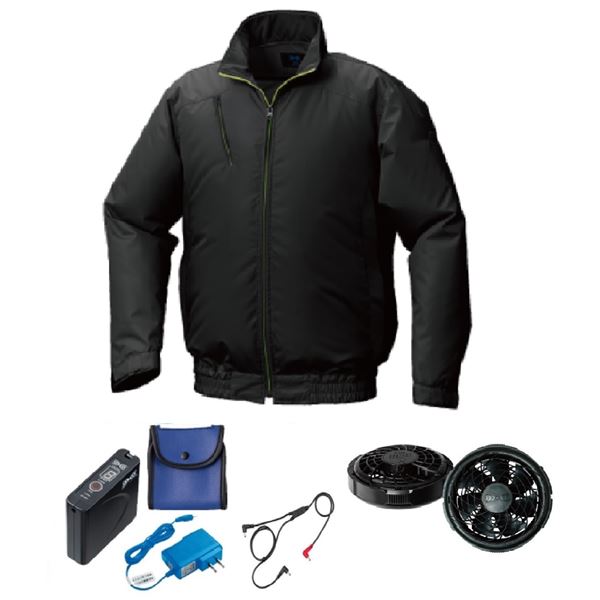 楽天市場】KU90520 空調服 R ポリエステル製フード付き FAN2200B