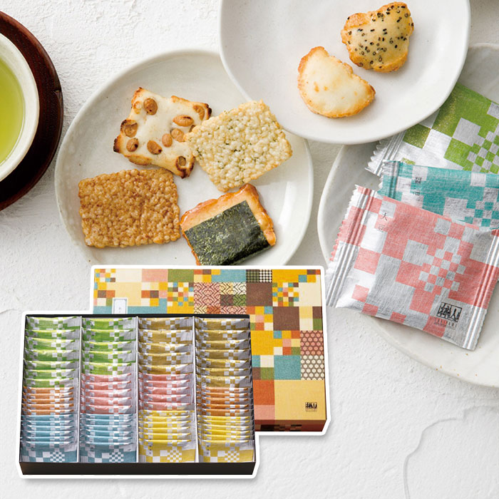 贈答 ギフト お菓子 バレンタイン せんべい 和菓子 あ・ら・かしこ AL-50【AP】詰め合わせ 煎餅 おかき あられ 人気 おすすめ 取り寄せ お取り寄せグルメ 赤坂柿山 おかき ひとくち慶長 醤油 青海苔 ひとくち豆柿 ひとくち海苔巻 古乃端 海老 胡麻 プレゼント