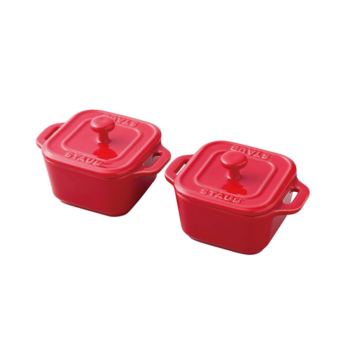 ＼ポイント10倍／耐熱 食器 ギフト スクエアココットペア【AP】 人気 おすすめ ギフト 贈答 取り寄せ お取り寄せグルメ ストウブ スクエアココット セラミック 耐熱陶器 プレゼント 結婚 新居 引っ越し お誕生日 カップル 記念日 御祝 内祝い お返し 御礼 贈り物