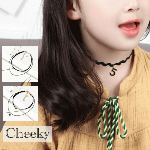 キッズチョーカー No 03 2連 Cheeky かっこいい ちーきー アクセサリー オシャレ キッズ チョーカー ネックレス 人気 夏 女の子 子供服 新作 春 韓国ファッション 韓国子供服 格安 価格でご提供いたします 韓国子供服