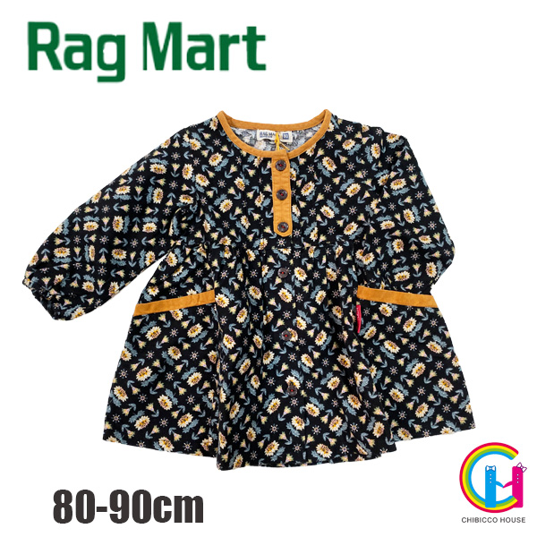 21秋冬新作 Ragmart ワンピース No 子供服 女の子 ベビー かわいい 大人っぽい ラグマート ワンピース 長袖 花柄 ガーリー お洒落 出産祝い 赤ちゃん 黒 ブラック 秋 冬 Tajikhome Com