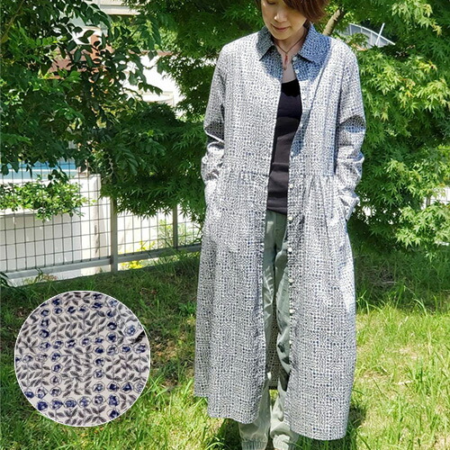 リバティ大人服 Libertyシャツ衿付ワンピース 全開タイプ スリーピングローズ インディゴ ワンピース リバティプリント使用 リバティワンピース タナローン チビチビキッチン リバティ大人服 Libertyシャツ衿付ワンピース 全開タイプ スリーピングローズ インディゴ ワンピース リバティプリント使用 リバティワンピース タナローン チビチビキッチン