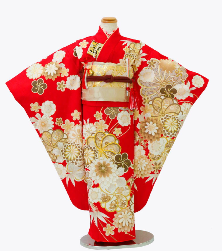 7 0150 七五三 着物 歳 女の子 フルセット 髪飾り 草履 バッグ 753着物 泊 日 レンタル Novix Com