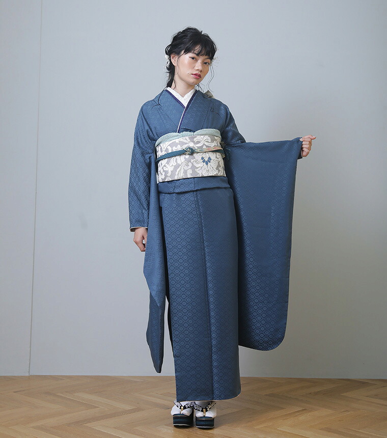 【レンタル】【ｆ-0039】振袖　【2027年成人式ご予約受付中】　フルセットレンタル　足袋プレゼント　レンタル17点セット　[成人式　晴れの日　振袖　二十歳　正絹][送料無料][４泊５日]