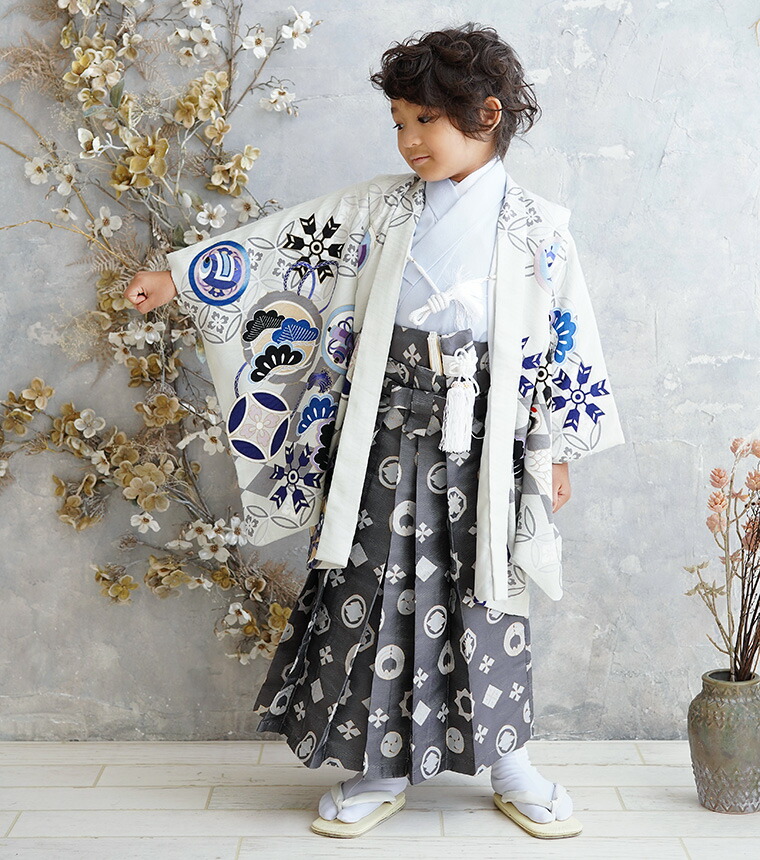 楽天市場】【肩上げ加工】七五三着物5歳用羽織袴セットの肩上げ加工