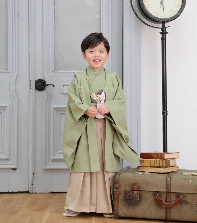 七五三 着物 羽織 袴 5歳 男の子 フルセット 七五三レンタル 七五三