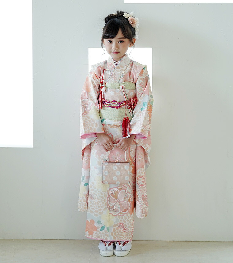 楽天市場】【レンタル】【7-0137】七五三 着物 7歳 女の子 フル