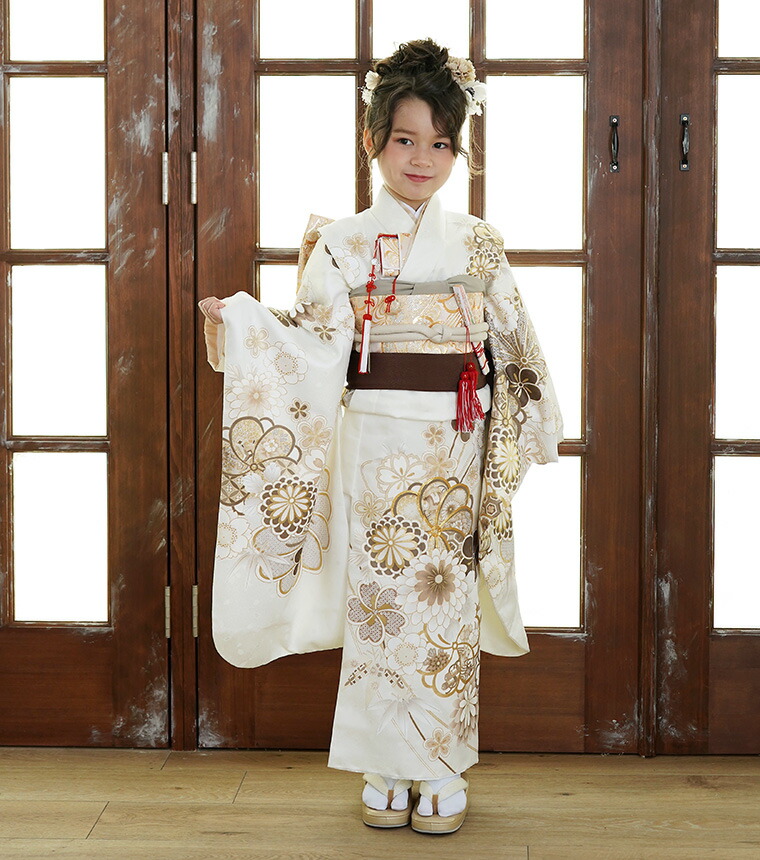 七五三　7歳着物セット 七五三 着物 7歳 16点 フルセット 購入 トータル 着物セット