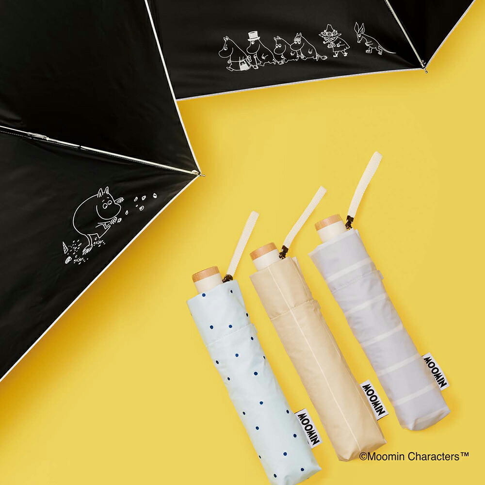 市場 あす楽は365日発送中 ムーミン 折りたたみ傘 キャラクター レディース 折り畳み傘 親骨50cm 大人 日傘 傘 ムーミンと仲間たち Moomin グッズ リトルミィ