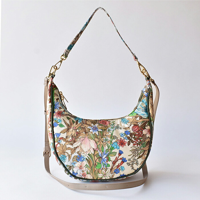 EASY SHOULDER BAG イージーショルダーバッグ レディースバッグ スカーフバッグ 軽量バッグ 一点もの 2WAYバッグ 三日月バッグ ラウンドバッグ 手持ち ショルダーバッグ 上品 習い事 セレモニー プレゼント 贈り物 ショルダー取り外し可能 誕生日Chicolatteチコラッテ
