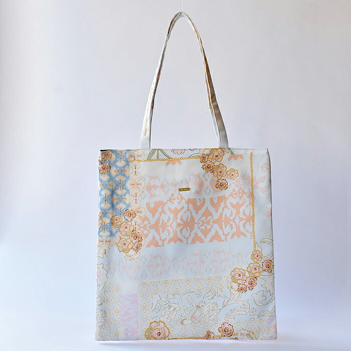 SUBTOTEBAG サブトートバッグ レディースバッグ スカーフバッグ 軽量バッグ 薄型トートバッグ 一点ものバッグ サブバッグ 折り畳み可能 A4収納 パソコン収納 旅行 手持ちトートバッグ 人気 上品 習い事 洗える　プレゼント 贈り物 ギフト 女性 誕生日Chicolatteチコラッテ