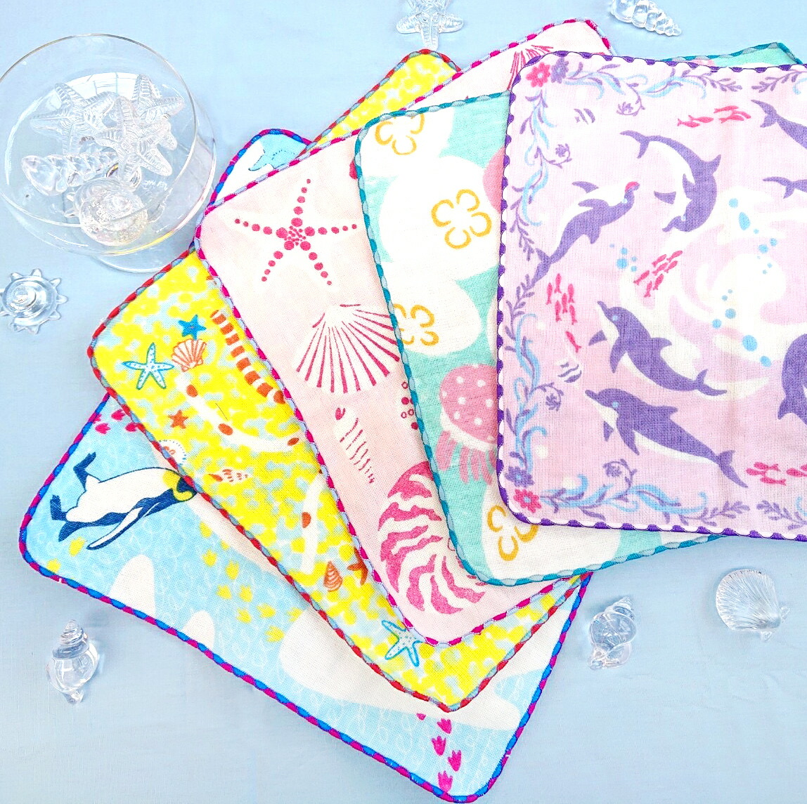 専用❤みかん❤ひんやり冷感☆ガーゼタオル❤ドット＆カブトムシ昆虫 楽天