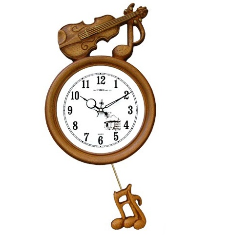楽天市場】掛け時計 ティーニーローズホワイト 振り子時計 壁掛け時計 