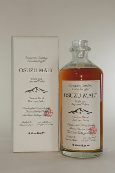 ウイスキー OSUZU MALT Chestnut Barrel 700ml & 200ml 尾鈴山蒸留所 Online shop / OSUZU MALT Chestnut Barrel 700ml