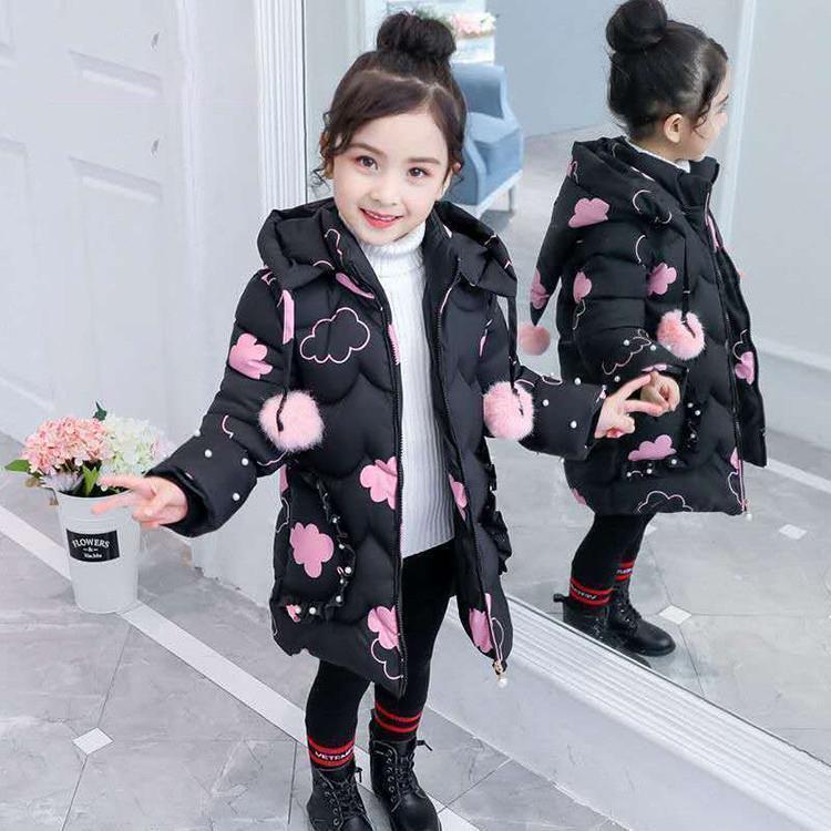 秋冬　ロングダウンコート キッズ ダウンコート ロング 子供 ダウンジャケット ロングコート アウター 中綿 軽量