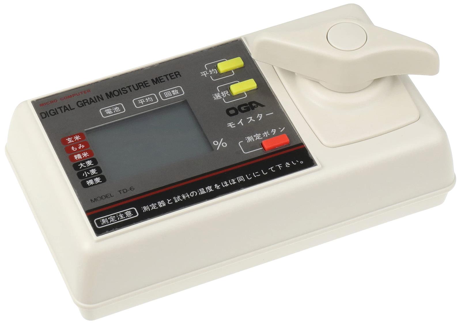 オガ陰電子 米麦水分計 TD-6