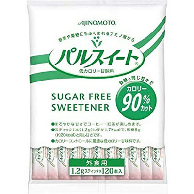Ajinomoto 味の素 パルスイート糖類ゼロ顆粒スティック1 2ｇ カロリー90 オフ 離島は別途中継料金 1本入り 注目ブランド 沖縄 業務用