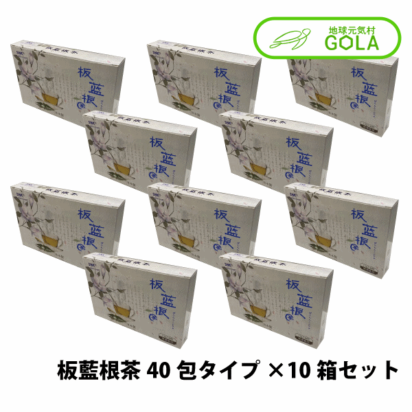 板藍根茶 40包タイプ×10箱セット 新日本漢方 健康食品 サプリメント