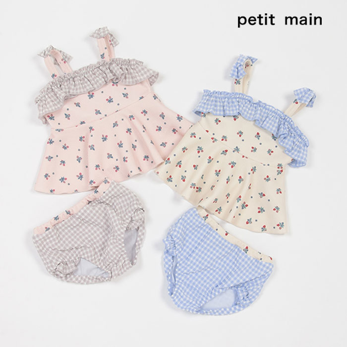 petit main LIEN タンキニセット　水着 petit main LIEN タンキニセット 水着