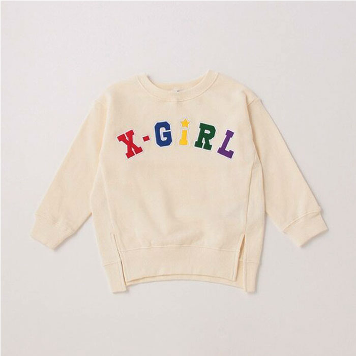 30%OFF)(22aw)X-girl Stages(エックスガールステージス)カラフルロゴ