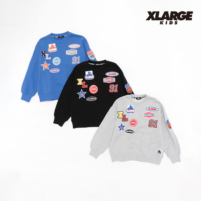 【新品タグ付き】X-LARGE KIDS フラワー刺繍トレーナー 140cm 楽天市場】エクストララージ トレーナー（キッズ・ベビー
