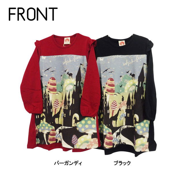 楽天市場 40 Offsale ｓｃｏｌａｒ スカラー メルヘン柄ワンピース メール便送料無料 子供服child Charm 楽天市場店